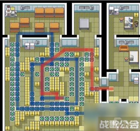精灵宝可梦火红五之岛火箭队仓库怎么走？ （精灵宝可梦火红五之岛）