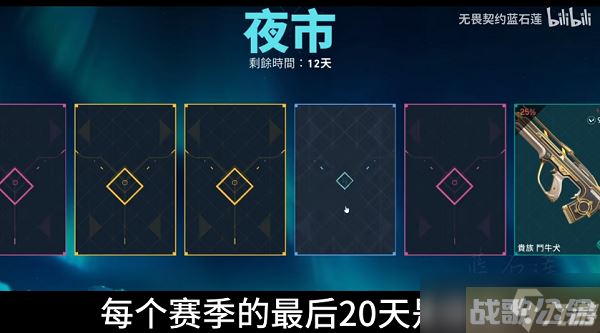 无畏契约夜市有什么皮肤,无畏契约资讯