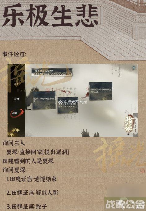 逆水寒手游断案任务攻略大全 全断案任务攻略