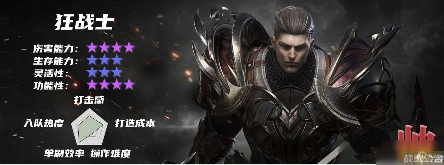 命运方舟战士选哪个职业,命运方舟资讯