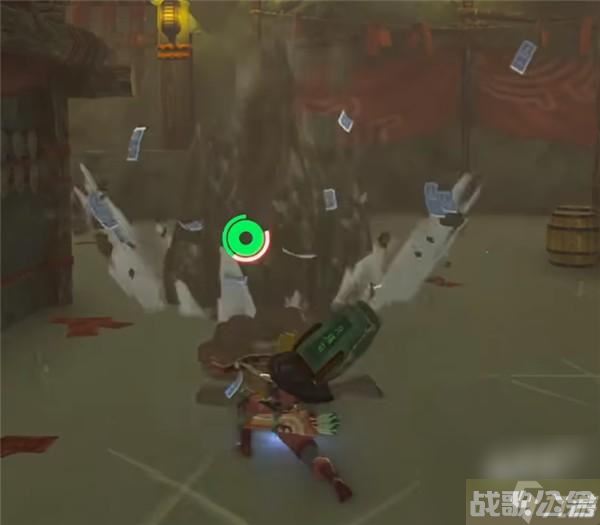 塞尔达传说王国之泪土遁术怎么用