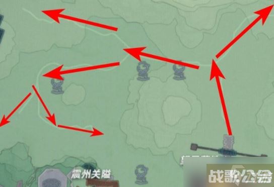 幻塔九域震州跑图攻略