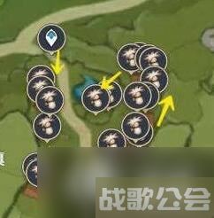 《原神》3.8可莉突破材料慕风蘑菇采集路线推荐？