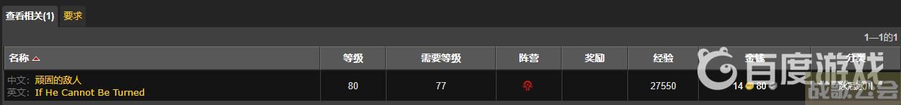 魔兽世界的联盟黑锋骑士团的声望如何开启？