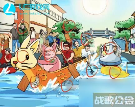 疯狂梗传离谱赛龙舟怎么过-离谱赛龙舟找出所有离谱行为