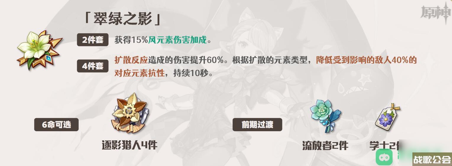 琳妮特圣遗物套装词条武器推荐-原神琳妮特武器圣遗物推荐