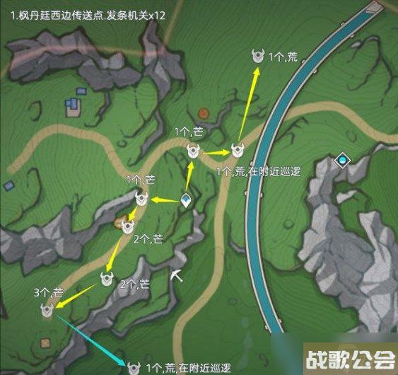 原神发条机关在哪-原神发条机关位置大全