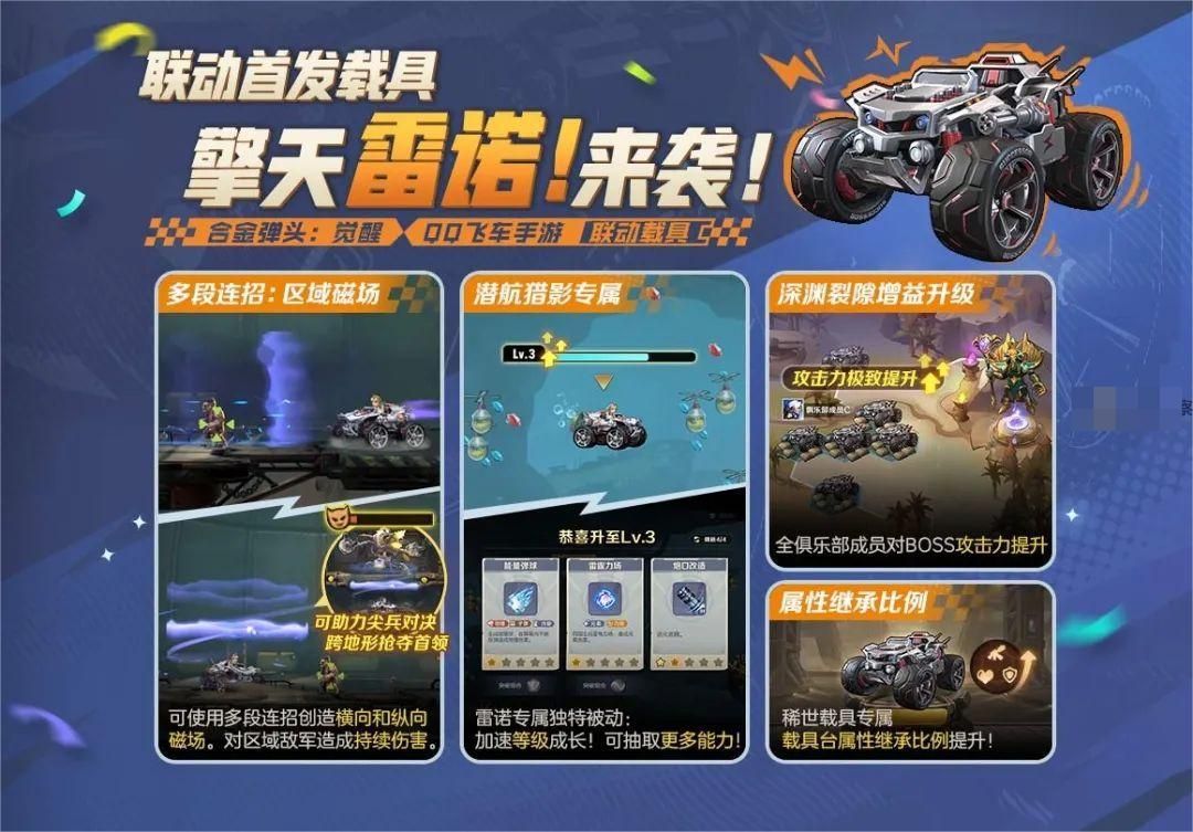合金弹头觉醒擎天雷诺载具全部技能介绍