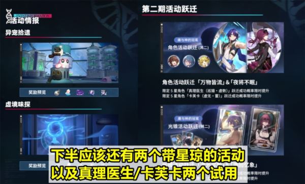 崩坏星穹铁道1.6星琼有多少 最少免费石头统计攻略