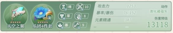 原神提纳里培养攻略 平民玩家武器圣遗物阵容搭配
