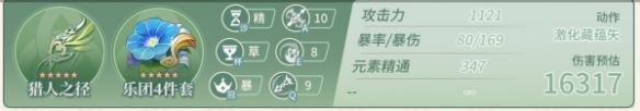 原神提纳里培养攻略 平民玩家武器圣遗物阵容搭配