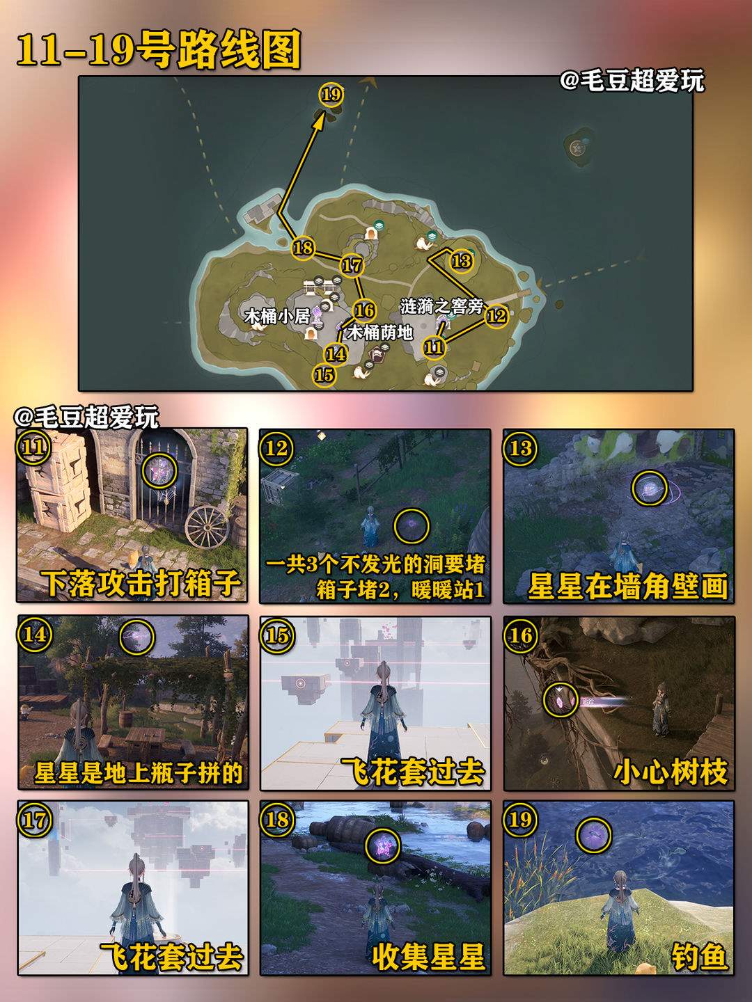 无限暖暖278个奇想星位置全收集攻略