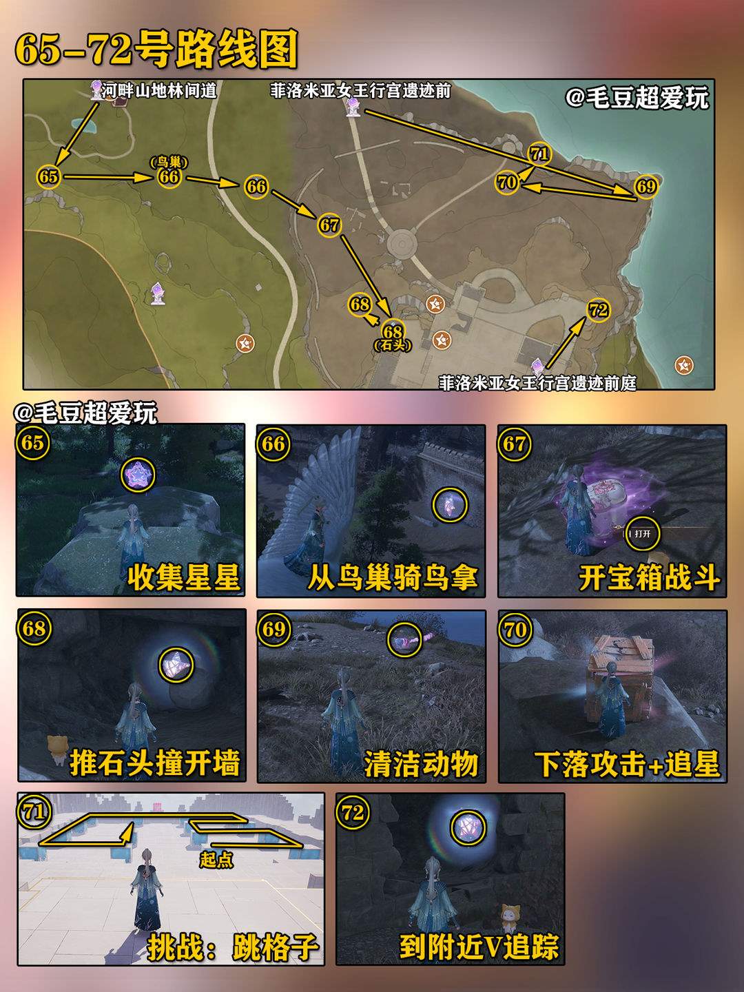 无限暖暖278个奇想星位置全收集攻略