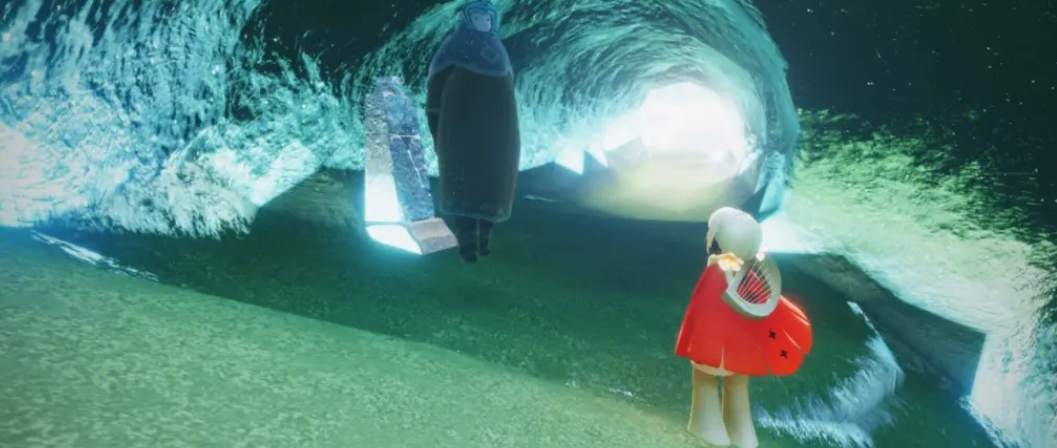 在光遇游戏里朋友如何在空中自动牵手