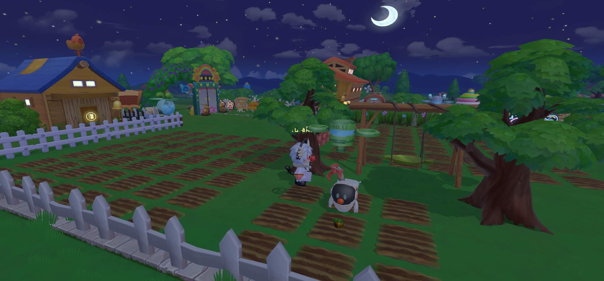 怎样操作可以在摩尔庄园的游戏中放大视野